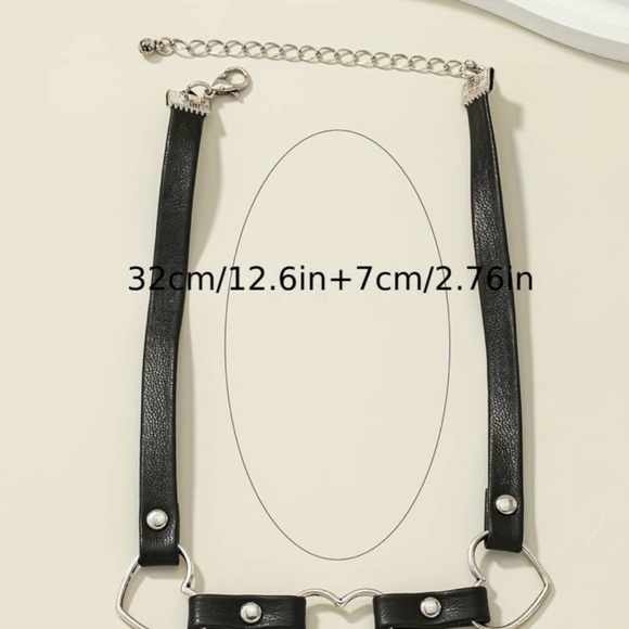 Love PU Leather Women's Choker   1977 - Picture 2 of 2